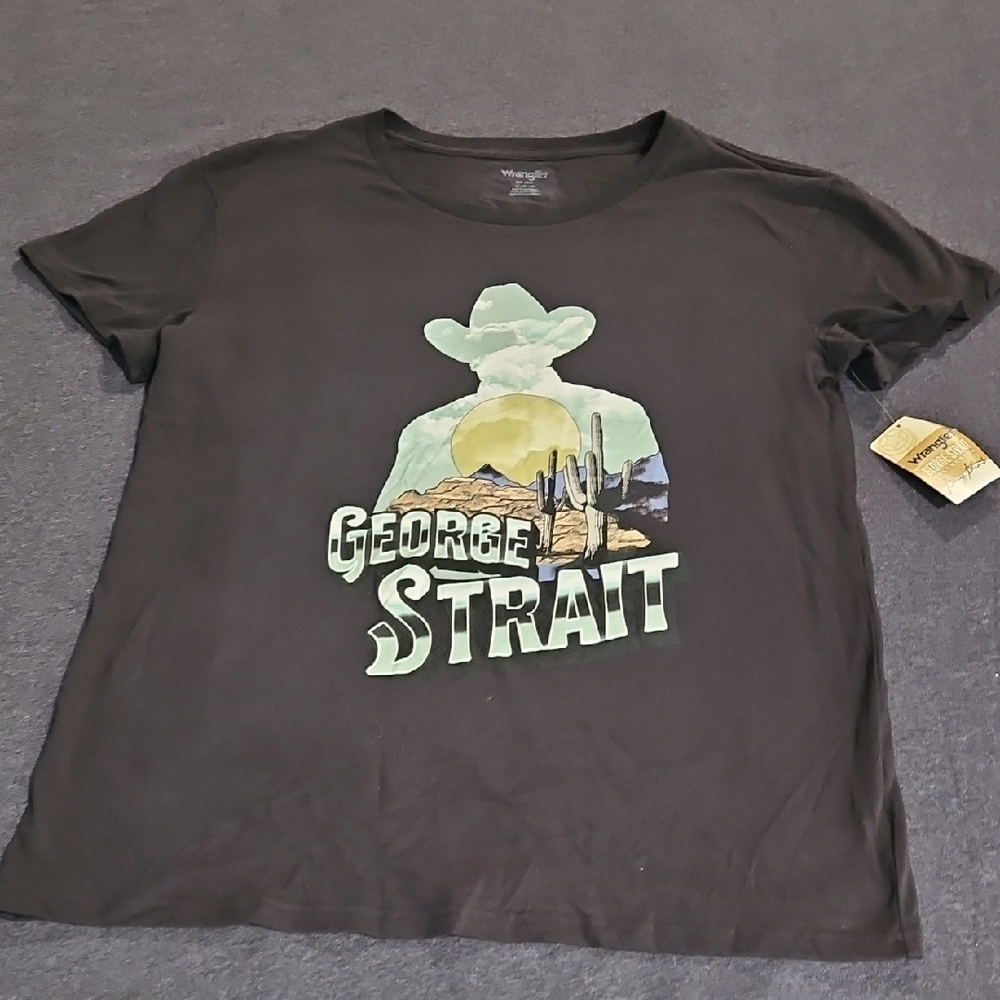 Wrangler Black Graphic Women's Tee